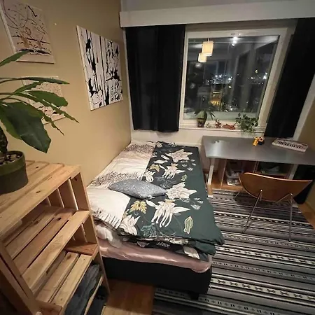 דירה Peaceful With Sauna & Balcony