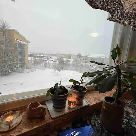 Peaceful With Sauna & Balcony * ロヴァニエミ
