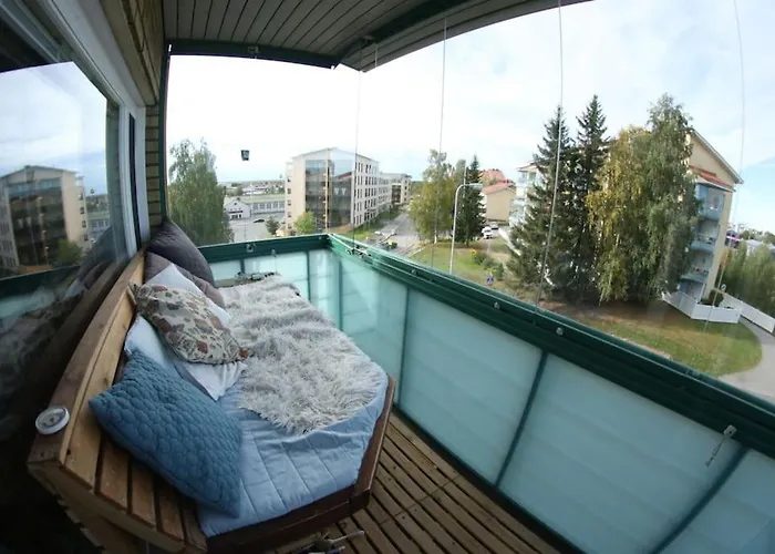 Peaceful With Sauna & Balcony Appartement Rovaniemi