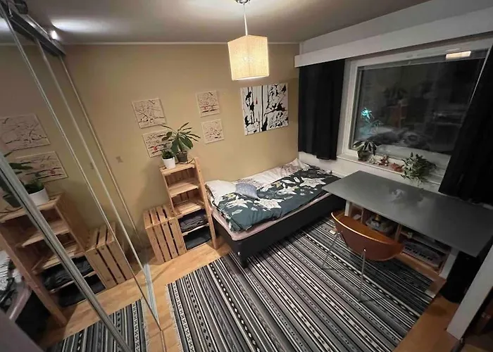 Peaceful With Sauna & Balcony ロヴァニエミ